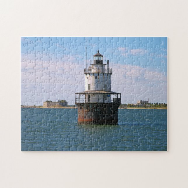 Butler Flats Leuchtturm, Massachusetts Puzzle (Horizontal)