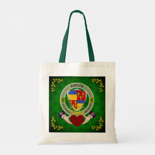 Butler Irish Shield & Claddagh Personalisiert Tragetasche