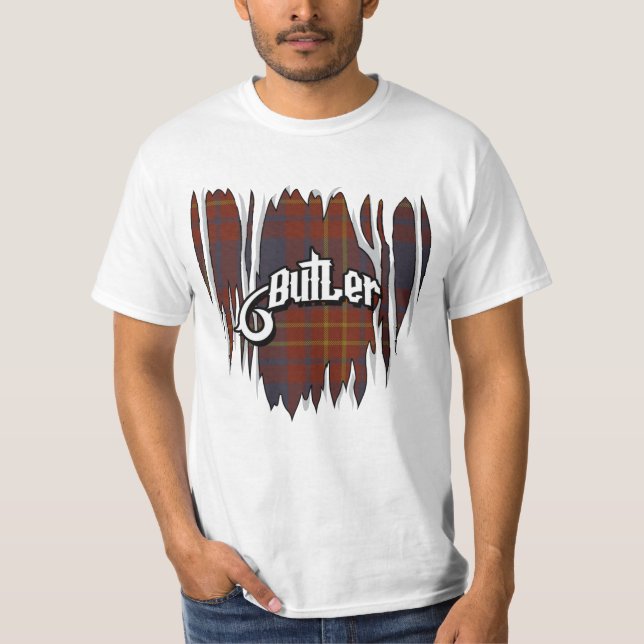 Butler Tartan T-Shirt (Vorderseite)