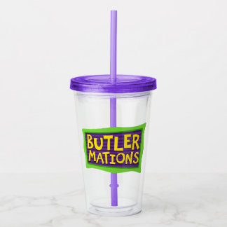 Butlermationen Tumbler Acryltrinkbecher