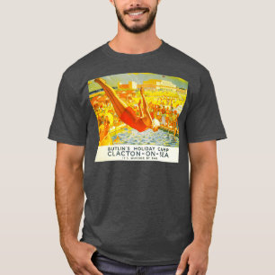 Butlins Holiday Camp Reiseplakat T-Shirt
