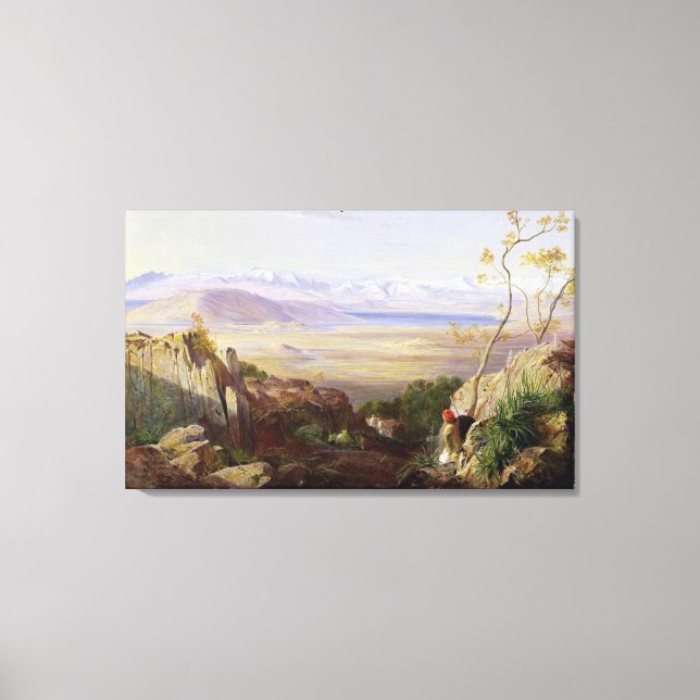 Butrin, Albanien (Erdöl auf Leinwand) Leinwanddruck (Vorderseite)