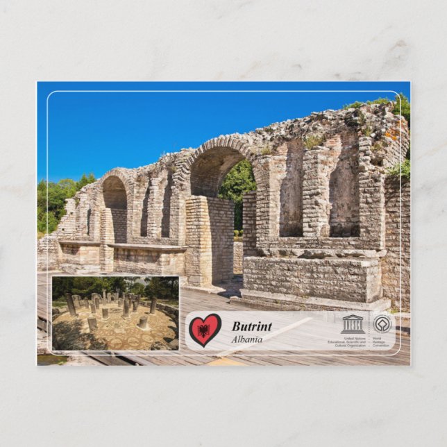 Butrint Postkarte (Vorderseite)