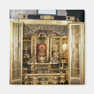 Butsudan Schrein von eines Damios Palast in Kyoto Magnet