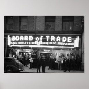 Butte Board of Trade, 1930er Poster