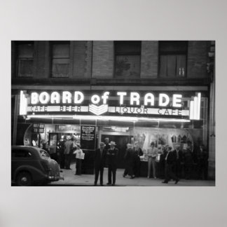 Butte Board of Trade, 1930er Poster