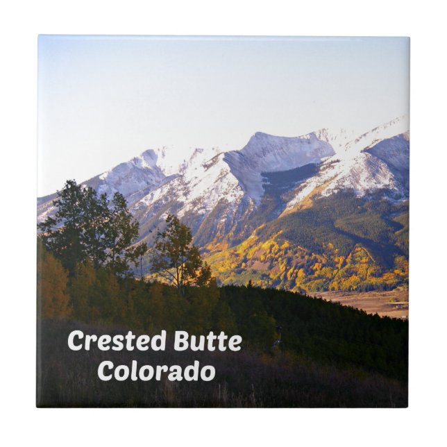 Butte, Coloorado Fliese (Vorderseite)