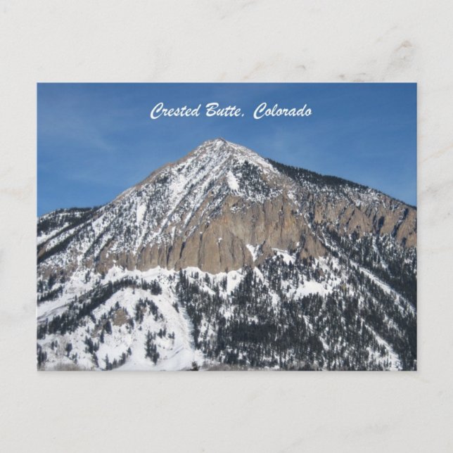 Butte, Coloorado Postkarte (Vorderseite)