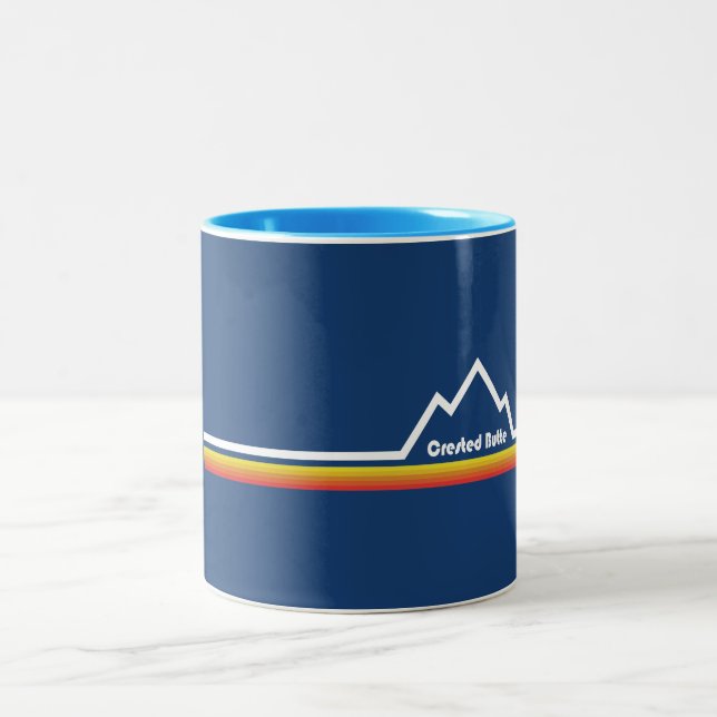 Butte Colorado Zweifarbige Tasse (Mittel)