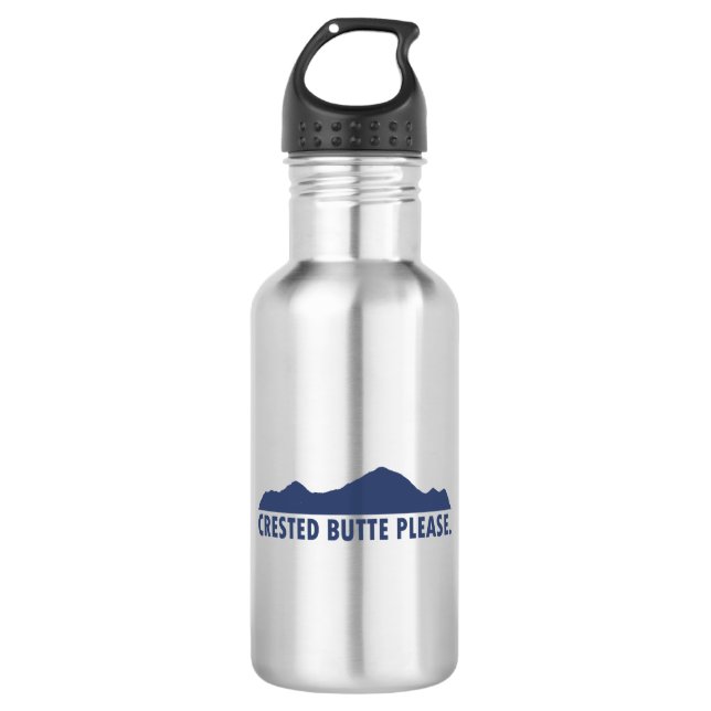 Butte Created bitte Edelstahlflasche (Vorderseite)