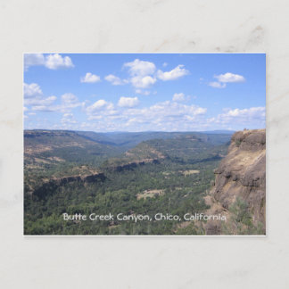 Butte Creek Canyon, Butte Landkreis Kalifornien Postkarte