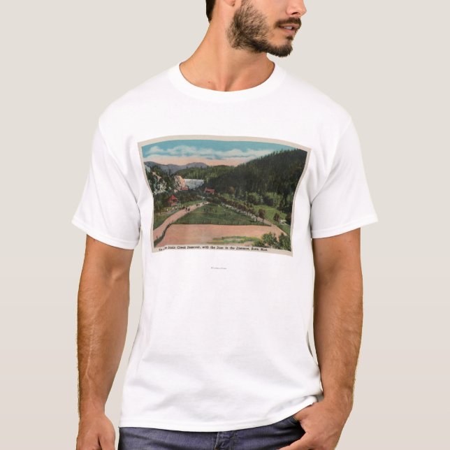 Butte, M.Ü. - Ansicht von Becken-Nebenfluss T-Shirt (Vorderseite)