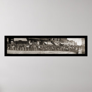 Butte M.Ü.-Motorrad-Foto 1914 Poster