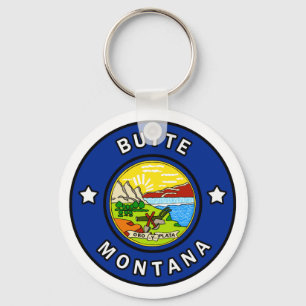 Butte Montana Schlüsselanhänger