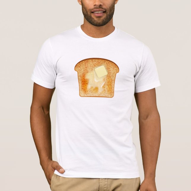 Butter auf Toast T-Shirt (Vorderseite)