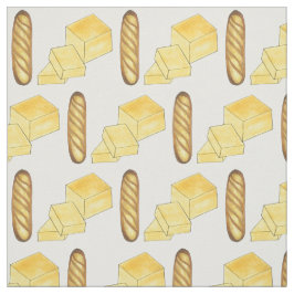 Butter Brot Baguette Französisch Bäckerei Loaf Fei Stoff
