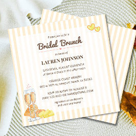 Butter Butter Thema Butter zusammen Bridal Brunch Einladung