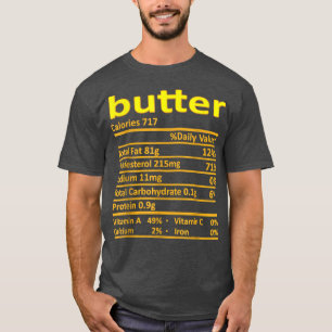 Butter Ernährung Witziger Erntedank Kostüm Lebensm T-Shirt