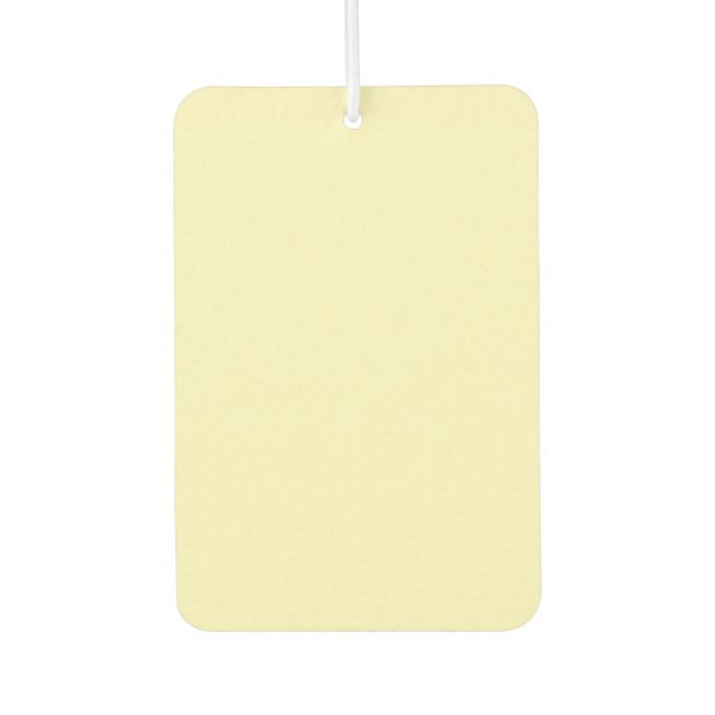 Butter Gelbe Farbe Autolufterfrischer (Vorderseite)
