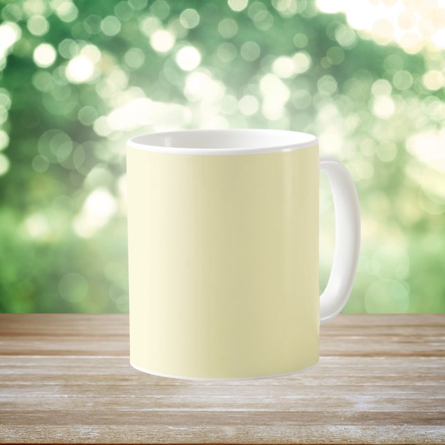 Butter Gelbe Farbe Kaffeetasse (Von Creator hochgeladen)