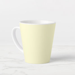 Butter Gelbe Farbe | Klassisches Elegant Milchtasse