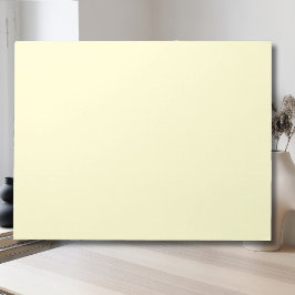 Butter Gelbe Farbe | Klassisches Elegant Notizblock