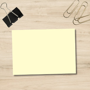 Butter Gelbe Farbe   Klassisches Elegant Post-it Klebezettel