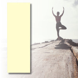 Butter Gelbe Farbe | Klassisches Elegant Yogamatte