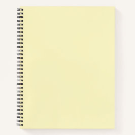 Butter Gelbe Farbe Notizbuch