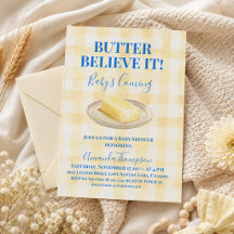Butter, glaub es, Baby kommt - Babyparty