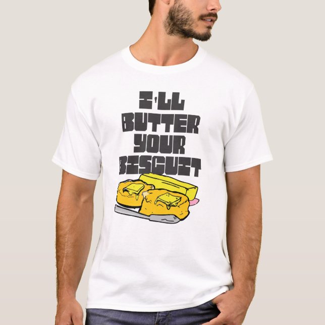 Butter Ihr Biscuit T-Shirt (Vorderseite)