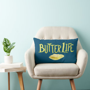 Butter Life Aquamarin BG Lendenkissen