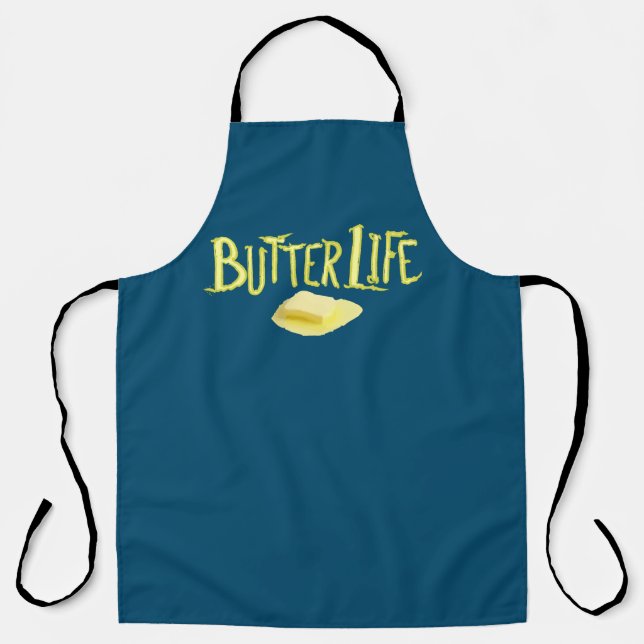 Butter Life Aquamarin BG Schürze (Vorderseite)