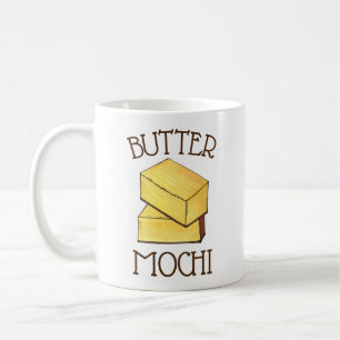 Butter Mochi Hawaii HI Hawaiian Food Dessert Kaffeetasse