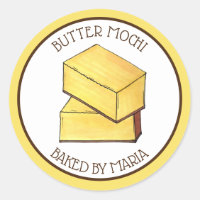 Butter Mochi Hawaiian Dessert, von hausgemacht geb