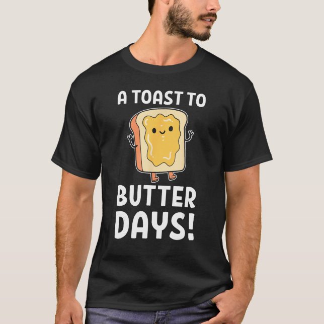 Butter Puns Baker T-Shirt (Vorderseite)