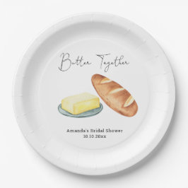 Butter Together Brautparty Pappteller