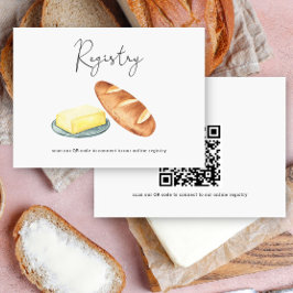 Butter Together Bridal - QR-Code für die Registrie Begleitkarte