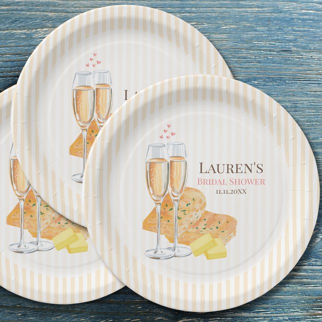 Butter Together Junggesellinnen-Abschied  Pappteller (Von Creator hochgeladen)