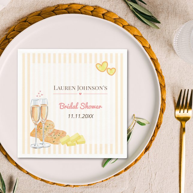Butter Together Junggesellinnen-Abschiedsparty  Serviette (Von Creator hochgeladen)