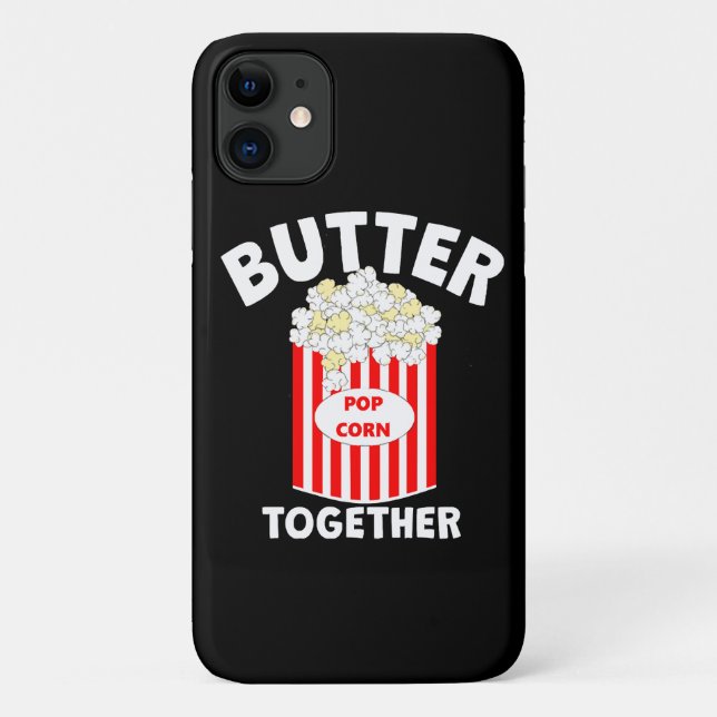 BUTTER Together Movie Popcorn Case-Mate iPhone Hülle (Rückseite)