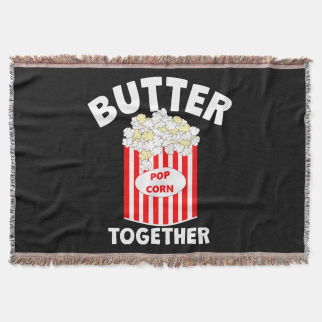 BUTTER Together Movie Popcorn Decke (Vorderseite)