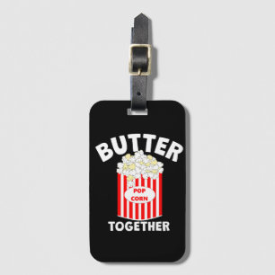 BUTTER Together Movie Popcorn Gepäckanhänger