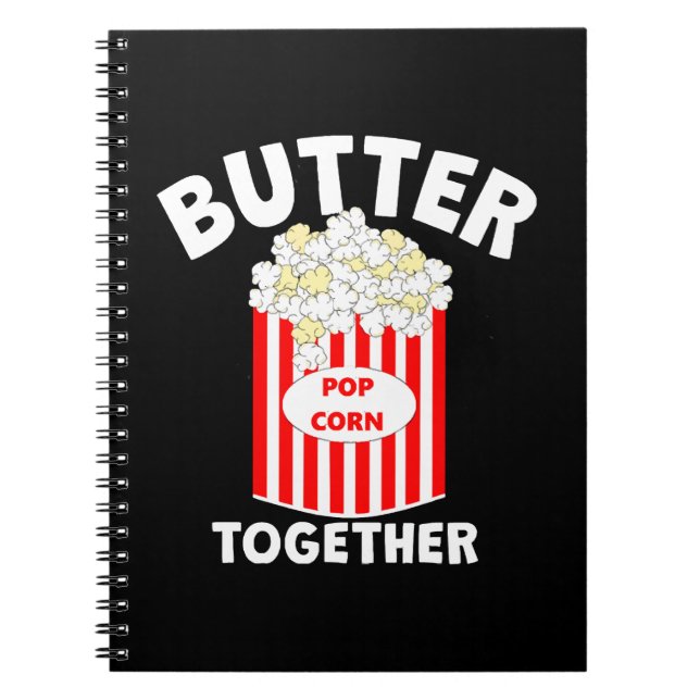 BUTTER Together Movie Popcorn Notizblock (Vorderseite)