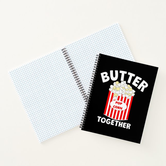 BUTTER Together Movie Popcorn Notizbuch (Innenseite)