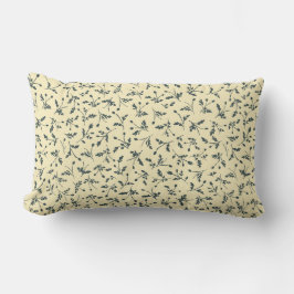 Butter Yellow Modern Farmhouse Daisy Buds Pattern Lendenkissen
