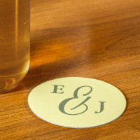 Butter Yellow und Sage Minimalistische Hochzeit