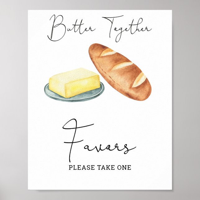 Butter Zusammen - Favoriten, nehmen Sie bitte eins Poster (Vorne)