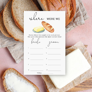 Butter zusammen - Wo waren wir Brautparty