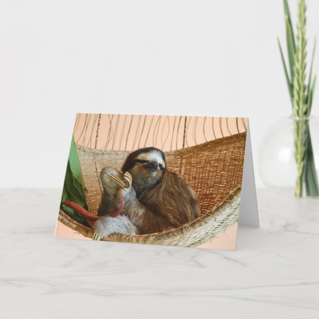 Butterblume die Trägheit Karte (Vorderseite)